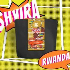 Sachet de café arabica du Rwanda Shyira de la Torréfaction Zannelli à 26170 Buis Les Baronnies en drôme provence