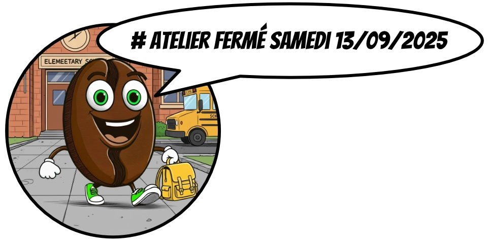 Mot d'information vacances 2025 de la torréfaction zannelli à Buis-Les-Baronnies Drôme provençale